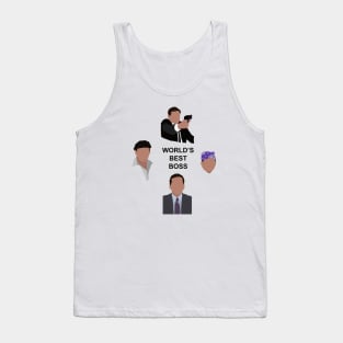 The Many Faces of Michael Scott Tank Top